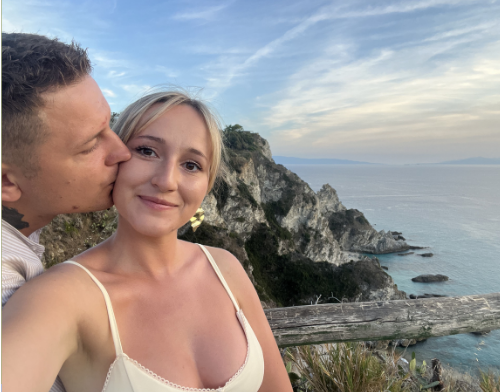 civil ceremony intimate wedding website ph in black white beige classic minimalist style (witryna internetowa)